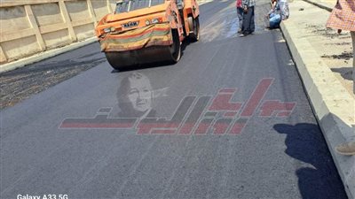 توسعة ورصف وتطوير بشوارع عدد من مدن ومراكز محافظة كفر الشيخ