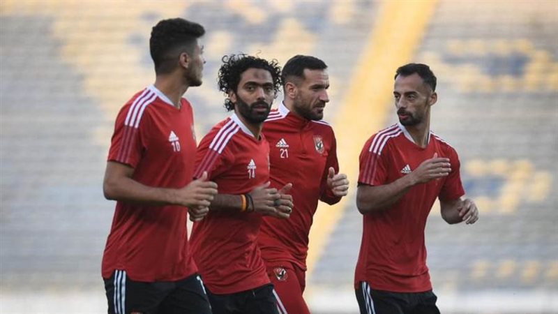 تدريب الأهلى فى المغرب