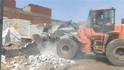 استرداد 35 ألف متر تعدٍ على الأراضي الزراعية وأملاك الدولة بالقليوبية