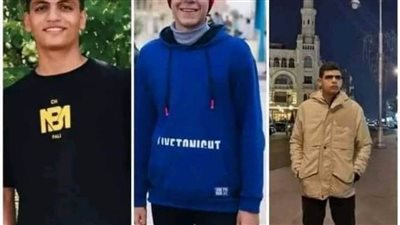 تشييع جثامين 3 طلاب بالثانوية الأزهرية ضحايا حادث انقلاب سيارة ببلبيس بالشرقية 