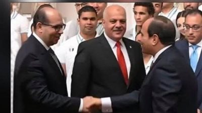 ياسر إدريس: الرئيس السيسي أب لكل الرياضيين المصريين