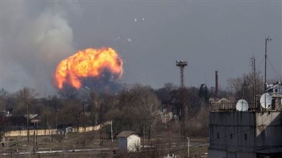 أوكرانيا: انفجارات قوية تهز جنوب مدينة لوهانسك