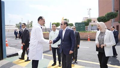 عاجل.. الرئيس السيسي يشيد بجهود العاملين في الوحدة الصحية بقرية 
