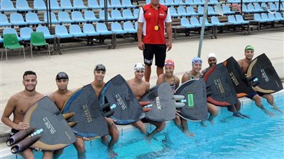 شريف حبيب: هدفنا منصات التتويج ببطولة العالم لناشئي السباحة بالزعانف بمصر 