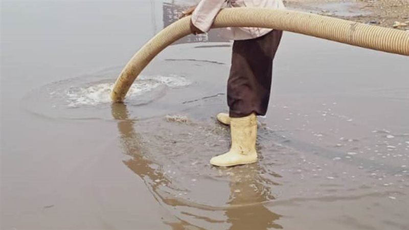 جهود مكثفة لرفع أثار