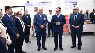 عاجل| تفاصيل تفقد الرئيس السيسي الجامعة التكنولوجية بمدينة برج العرب
