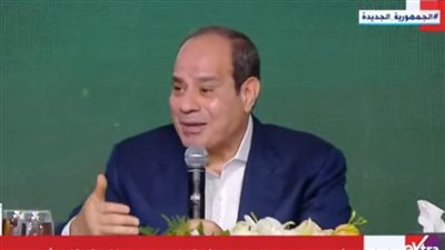 عاجل| الرئيس السيسي: الأرض الزراعية في مصر كنز كبير ويجب الحفاظ عليها