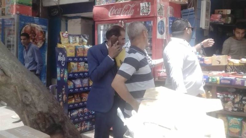 إزالة الإشغالات بالمنيا