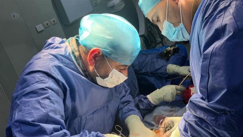 إنقاذ مريض من الموت