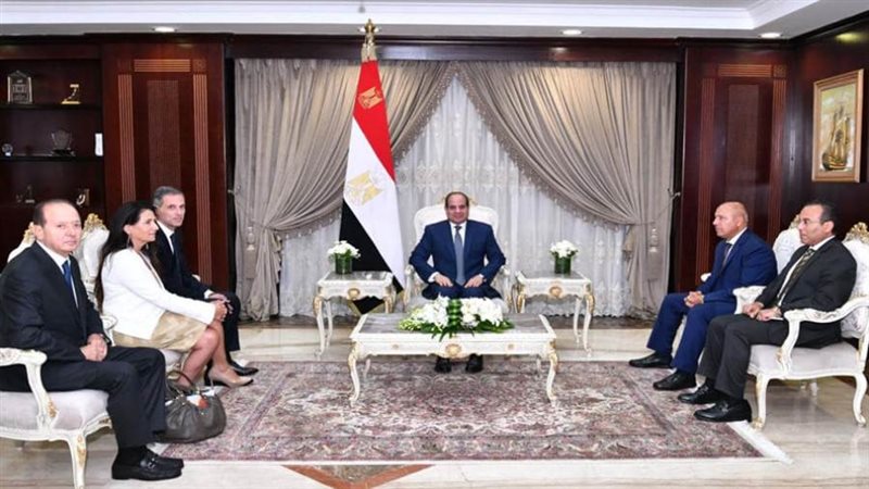 جانب من اجتماع الرئيس