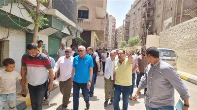 محافظ الجيزة: رصف وتطوير ١١ شارعًا بالمنطقة خلف السجل المدني وكايرو مول بحي الطالبية