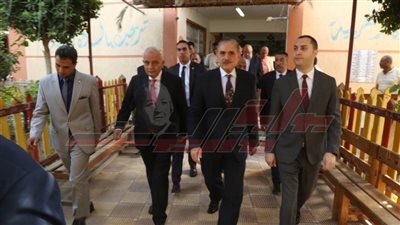 وزير التربية والتعليم ومحافظ كفر الشيخ يتفقدان استراحة الثانوية العامة