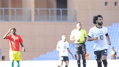 منتخب مصر يتقدم على جنوب السودان بهدفين في الشوط الأول 