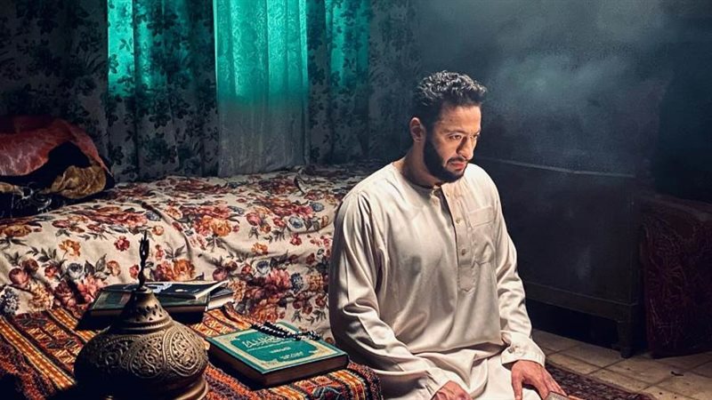 لقطة من مسلسل المداح