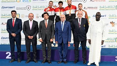 مصر تُسيطر على منصات تتويج اليوم الأول من بطولة إفريقيا للسلاح 