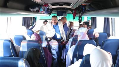180 حاجًا يغادرون كفر الشيخ متجهين لأداء مناسك الحج