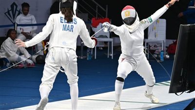 انطلاق فعاليات اليوم الثاني من بطولة أفريقيا للسلاح بصالات حسن مصطفى