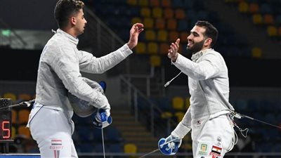 زياد السيسي يتوج بذهبية سلاح السيف ببطولة إفريقيا 