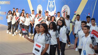 افتتاح مبهر لبطولة العالم للناشئين للسباحة بالزعانف في القاهرة