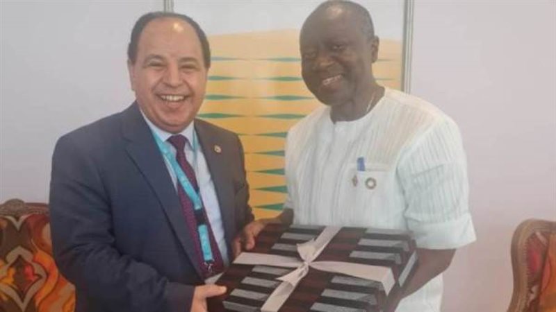 وزيرا المالية المصري