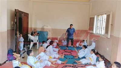  المشروع القومى للمراكز الرياضية بقرى حياة كريمة من مركز شباب شنو