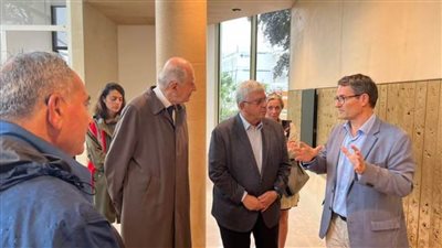 وزير التعليم العالي يتفقد 