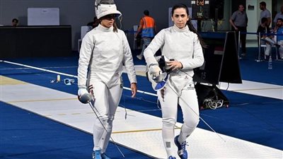 مصر تضمن ميداليتين بسلاح السيف سيدات فى بطولة إفريقيا بالقاهرة