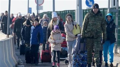 بولندا تستقبل 30 ألفا و200 لاجئ من أوكرانيا خلال 24 ساعة