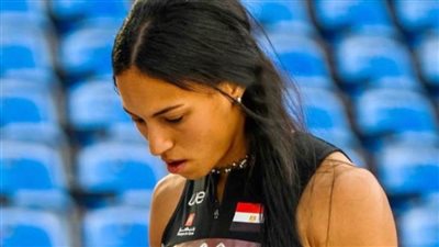 الإصابة تحرم بسنت حميدة من الذهبية الثانية لمصر في البطولة العربية لألعاب القوى