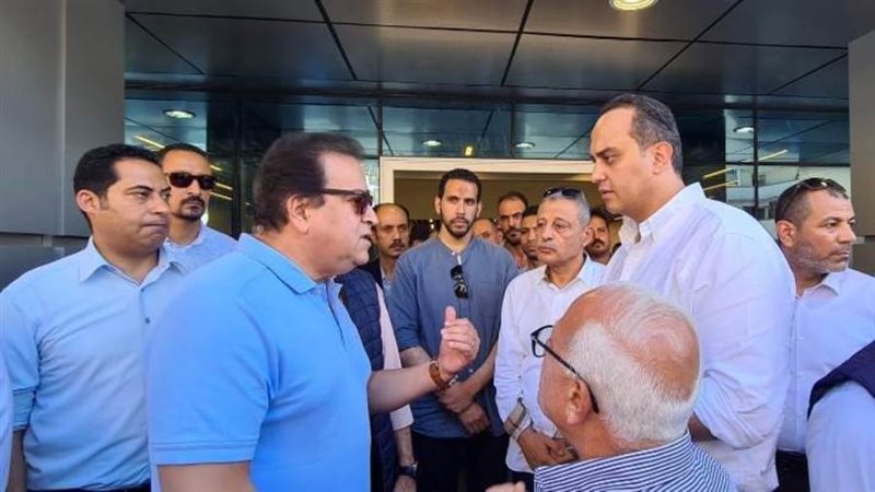 زيارة وزير الصحة