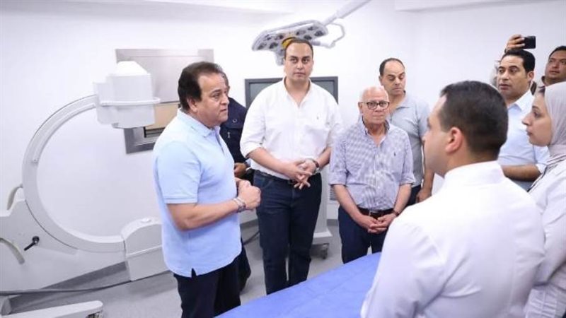 وزير الصحة يتفقد