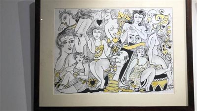 الفنان سعيد بدوي يُحضِّر روح 