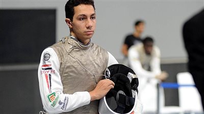 محمد حمزة: فخور بذهبية إفريقيا للسلاح.. وانتظرونا ببطولة العالم 