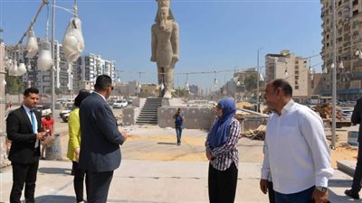 محافظ الدقهلية يوجه بسرعة الانتهاء من تطوير شارع الجيش