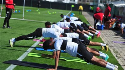 المنتخب الأوليمبي يؤدى تدريبه الرئيسي استعدادًا للقاء النيجر في بداية مشواره الإفريقي