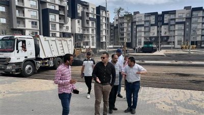 رئيس جهاز دمياط الجديدة يتفقد مشروع وحدات جنة