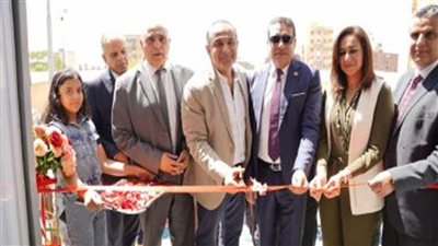 نائب وزيرة التخطيط يفتتح المركز التكنولوجي لخدمات المواطنين بمحافظة البحيرة