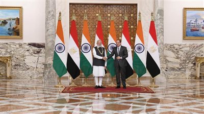 بالفيديو.. مراسم الاستقبال الرسمية لرئيس وزراء الهند بقصر الاتحادية