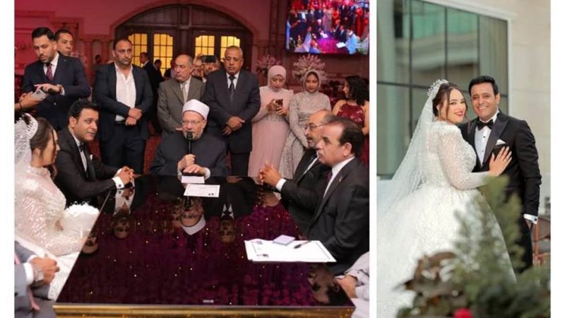 عقد قرآن الزميل هاني