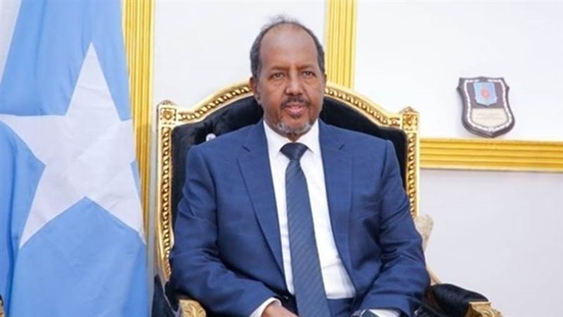 الرئيس الصومالي حسن