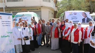 تحت رعاية السيد رئيس الجمهورية.. محافظ الوادي الجديد يدشن حملة 