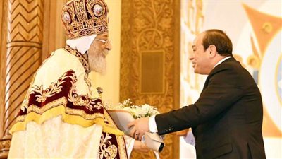 عاجل| البابا تواضرس يهنئ الرئيس السيسي بعيد الأضحى المبارك