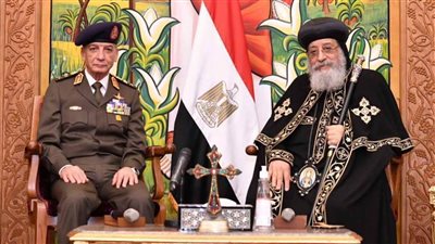 البابا تواضروس يهنئ وزير الدفاع بعيد الأضحى المبارك
