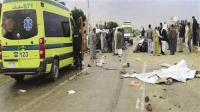 إصابة 10 أشخاص في انقلاب ميكروباص بالشرقية
