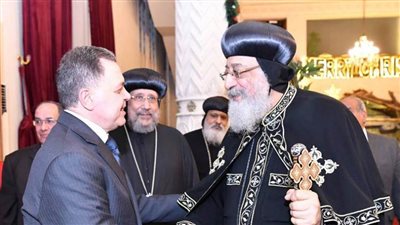 البابا تواضروس يهنئ وزير الداخلية بعيد الأضحى المبارك 