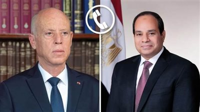 الرئيس السيسي يتبادل التهاني بعيد الأضحى في اتصال مع الرئيس قيس سعيد