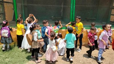 حدائق ومتنزهات بني سويف تكتظ بالأهالي للاحتفال بالعيد