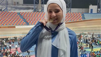 سما عيد تحصد المركز الرابع ببطولة الجمهورية للكيك بوكسينج