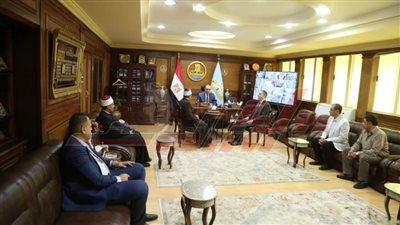 نورالدين: يستقبل المهنئين بعيد الأضحى المبارك مقدما التهنئة لأهالي كفر الشيخ 