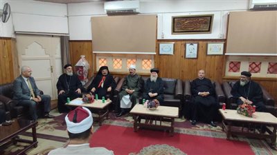 رئيس منطقة سوهاج الأزهرية يستقبل ممثلي الكنائس ومنظمات المجتمع المدنى احتفالًا بعيد الأضحى المبارك